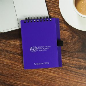A7 Size Custom Logo PP Plastic Cover Children Notebook Notepad