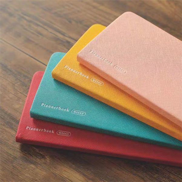 Small Size Leather Cover Customized LOGO Notebook Diary Hand Ledger - Image 2