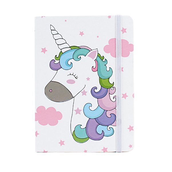 A5 Paper Printed Unicorn Notebook Horizontal Line Diary Inside Page - Image 3