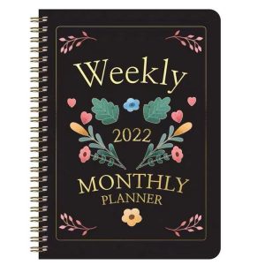 Customized LOGO Inside Pages A5 Size Paper Cover Spiral Coil Notebook Diary Planner