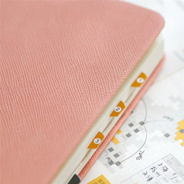 Small Size Leather Cover Customized LOGO Notebook Diary Hand Ledger - Image 6