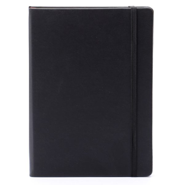 A5 Leather Cover Custom LOGO Inner Page Horizontal Line Blank Dot Line Notebook Business Planner - Image 5