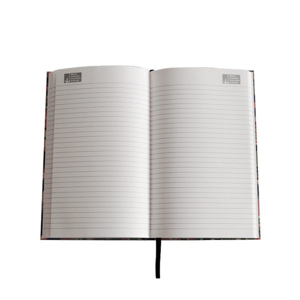Customizable Size A5 Paper Hard Shell Printed Horizontal Line Design Notebook Diary Planner - Image 7