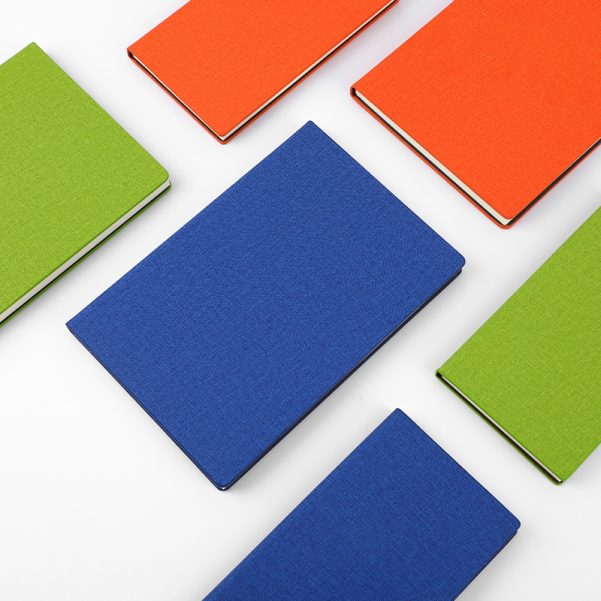 A5 A6 Size Imitation Fabric Leather Cover Inner Page Lined Notebook Diary Planner - Image 3