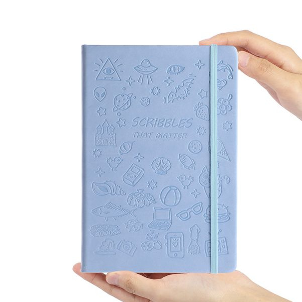 A5 A6 Size PU Leather Cover Inner Page Custom Notebook Diary Journal - Image 3