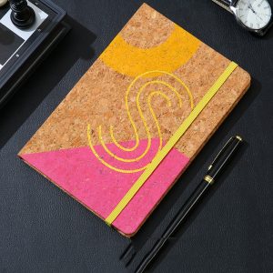 cork planner notebook