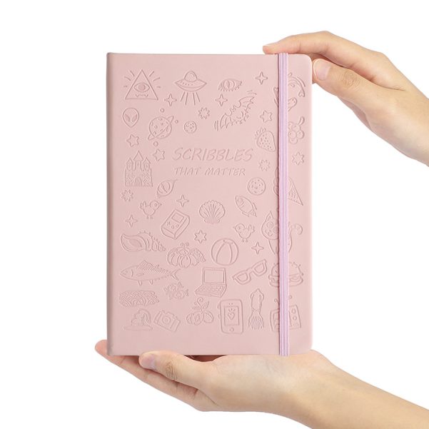 A5 A6 Size PU Leather Cover Inner Page Custom Notebook Diary Journal - Image 5