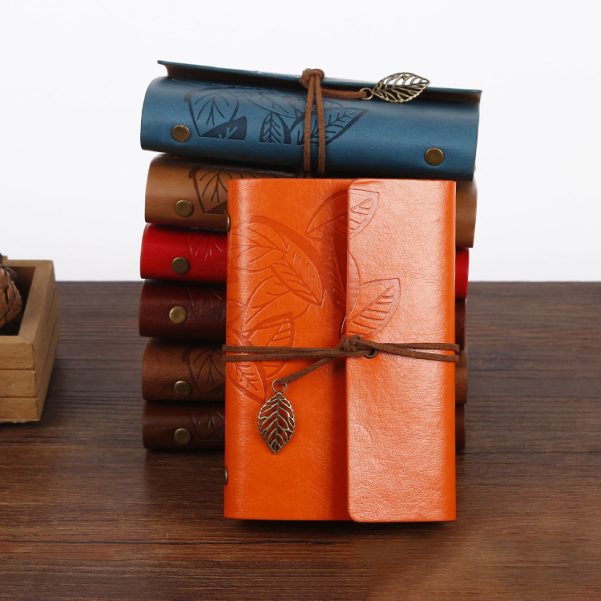 A6 A7 Size Leather Cover Strap With Replaceable Inner Core Travel Notebook - Image 2
