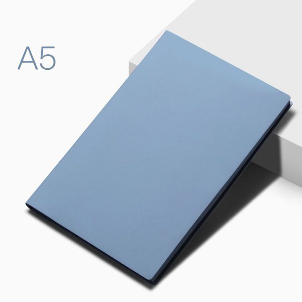 A5 Size Soft Leather Cover Customized Logo And Inner Pages Notebook Journal - Image 2