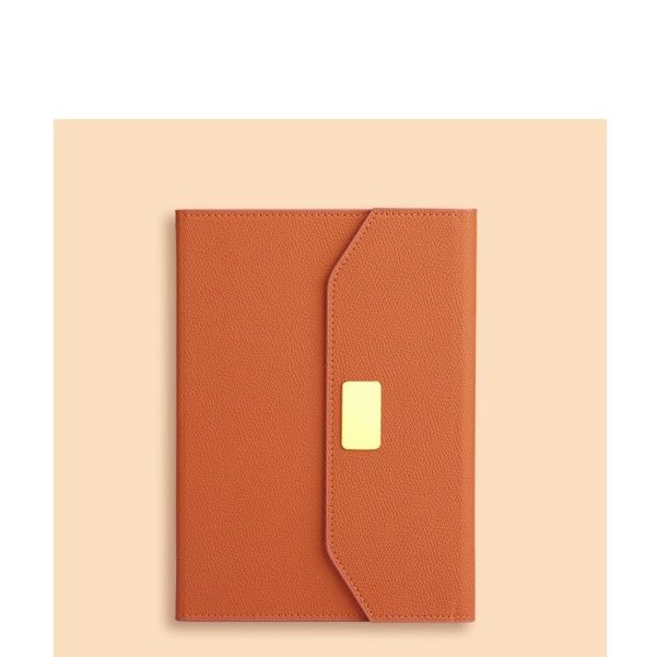 A5 Size Leather Cover With Custom Logo And Inner Pages Notebook Journal Box Set - Image 2