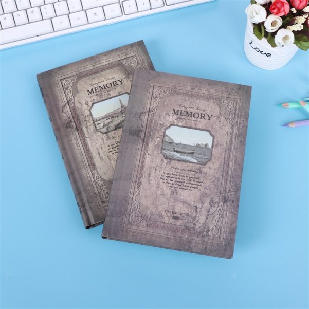A5 Size Paper Hard Cover Notebook Diary With Customizable Cover Design Logo - Image 2