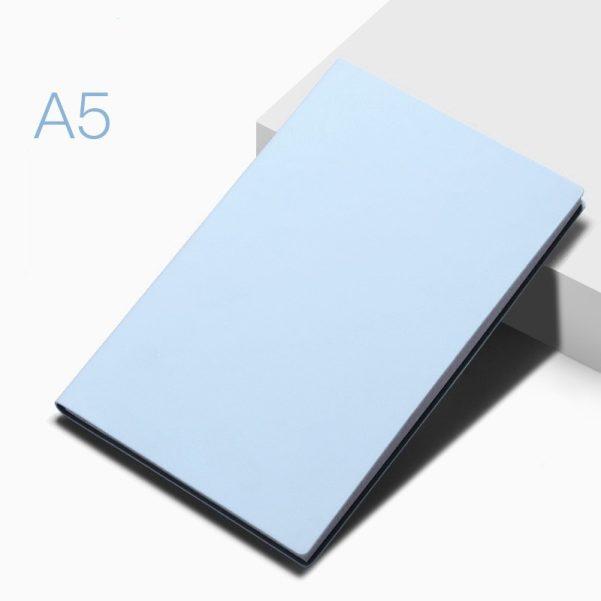 A5 Size Soft Leather Cover Customized Logo And Inner Pages Notebook Journal