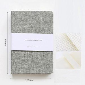 linen a5 notebook