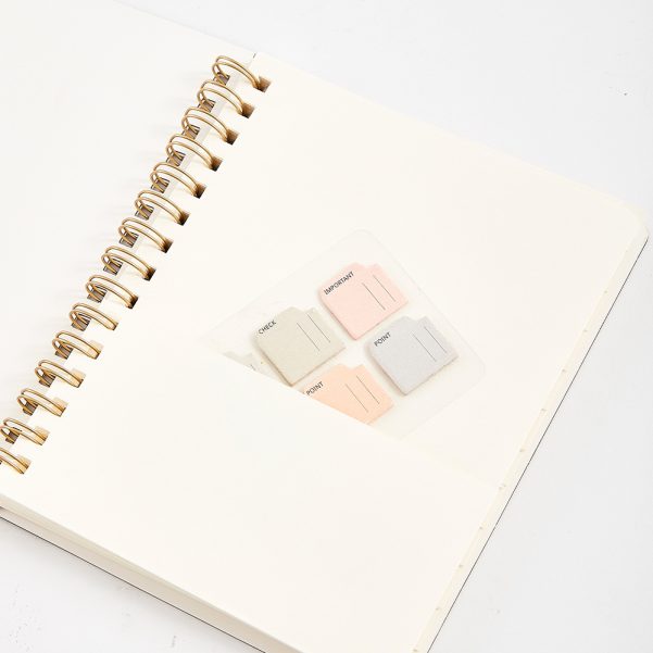 A5 B5 Paper Cover with Customized Logo and Inner Pages Weekly Planner Spiral Coil Notebook Diary - Image 3