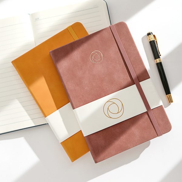 Accept Custom Size Cover Logo and Inner Page Design Leather Notebook Diary Journal - Image 4
