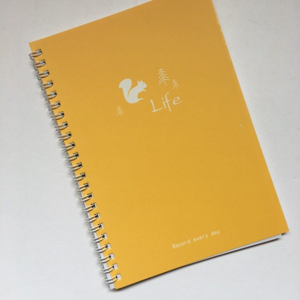 A5 Custom Cover Inner Page Paper Coil Spiral Notebook Diary Planner - Image 4