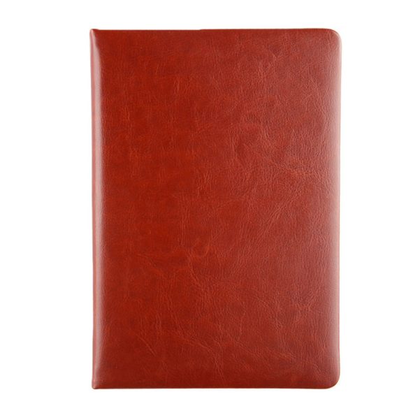 A5 Size Leather Cover Accept Customized Logo and Inner Page Business Notebook Diary Journal - Image 5