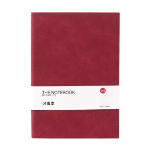 A5 Size Thick Leather Cover With Customizable Logo Inner Pages Notebook Diary Journal