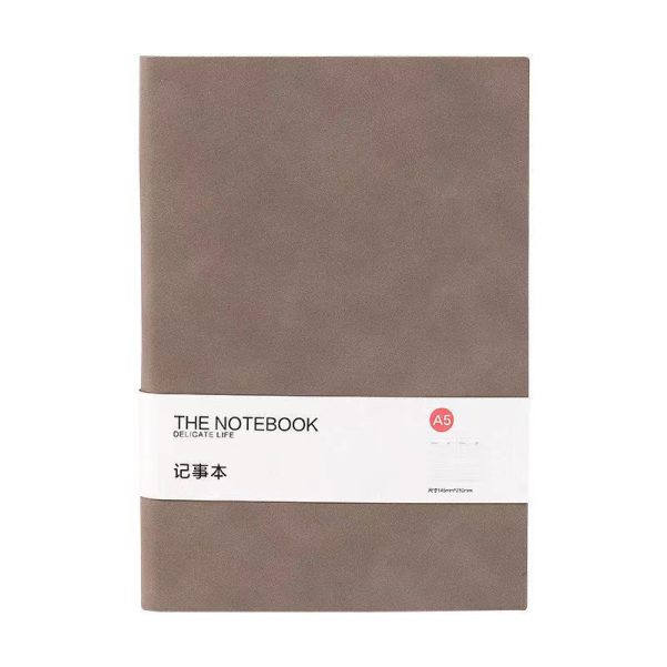 A5 Size Thick Leather Cover With Customizable Logo Inner Pages Notebook Diary Journal - Image 4