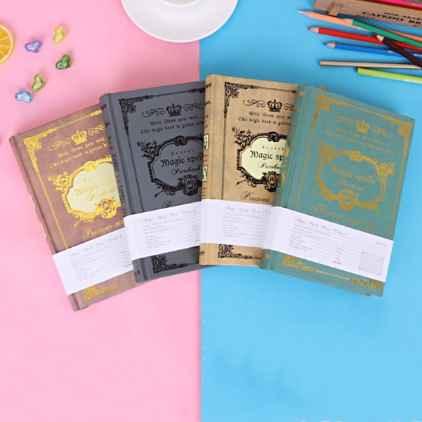 Paper Hard Cover Gold Stamped Logo Accepts Customized Notebook Diary Journal - Image 2