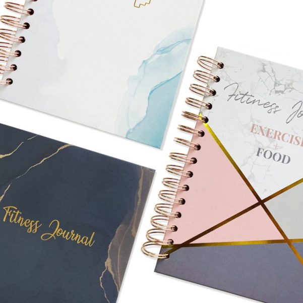 A5 Paper Cover Printed Logo Accept Customized Cover and Inner Pages Spiral Coil Journal Notebook - Image 3