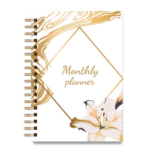 Paper Hard Cover Spiral Coil Diary Planner Notebook with Custom Logo and Inner Pages - Image 3