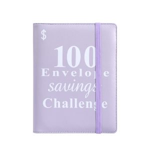 A5 Leather Cover Binder Bound Budget Notebook Diary Planner Accept Logo Size Color Customization