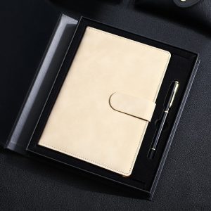 notebook and pen 