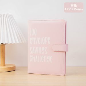 Magnetic closure notebook planner