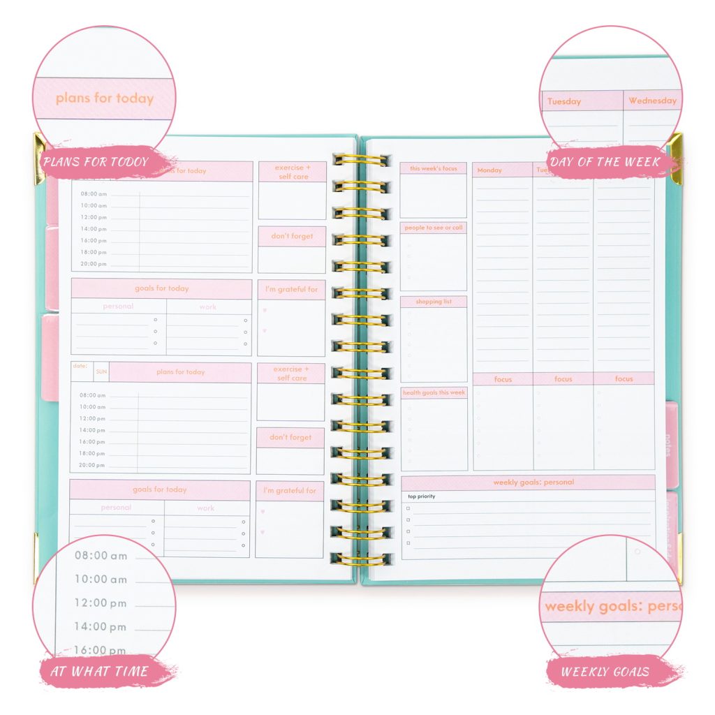 coil notebook planner
