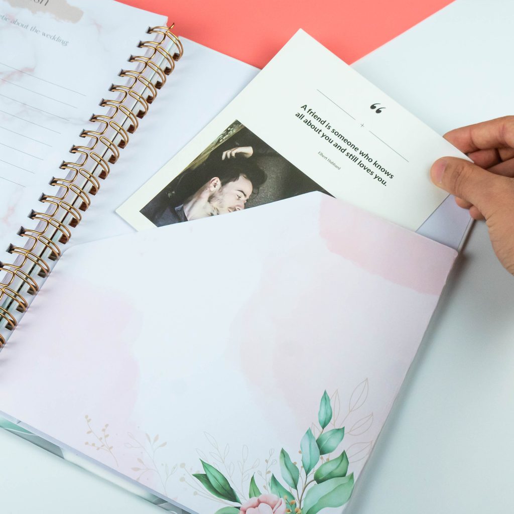 spiral notebook diary 
