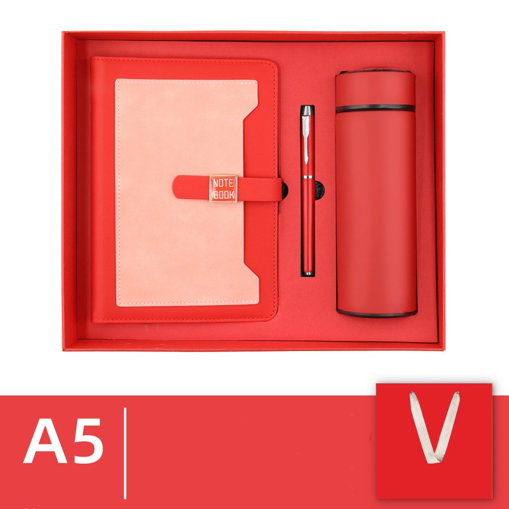 leather notebook box