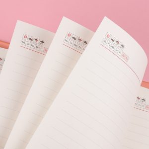 leather logo notebook