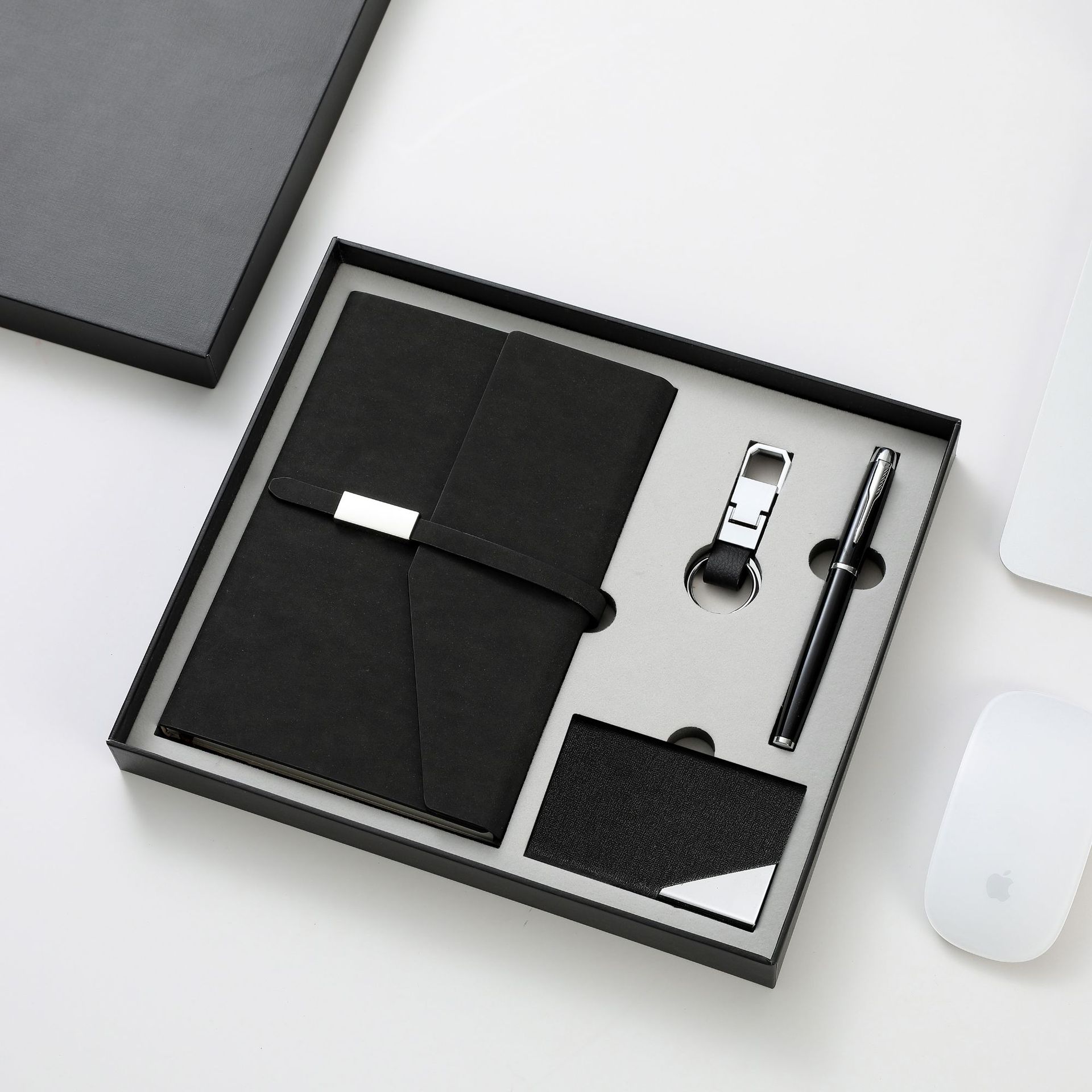 Leather Corporate Notebook Gift Box